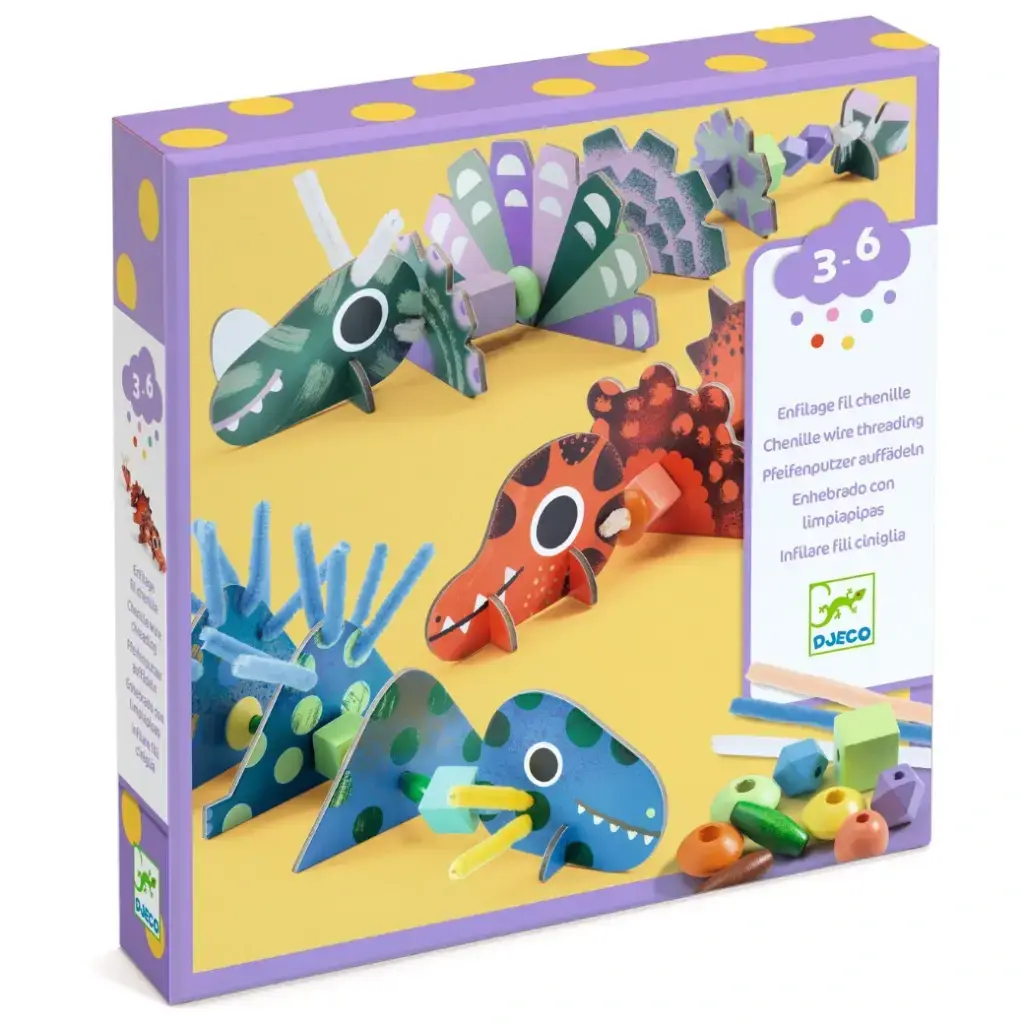 Djeco Navliekanie Dinosaury
