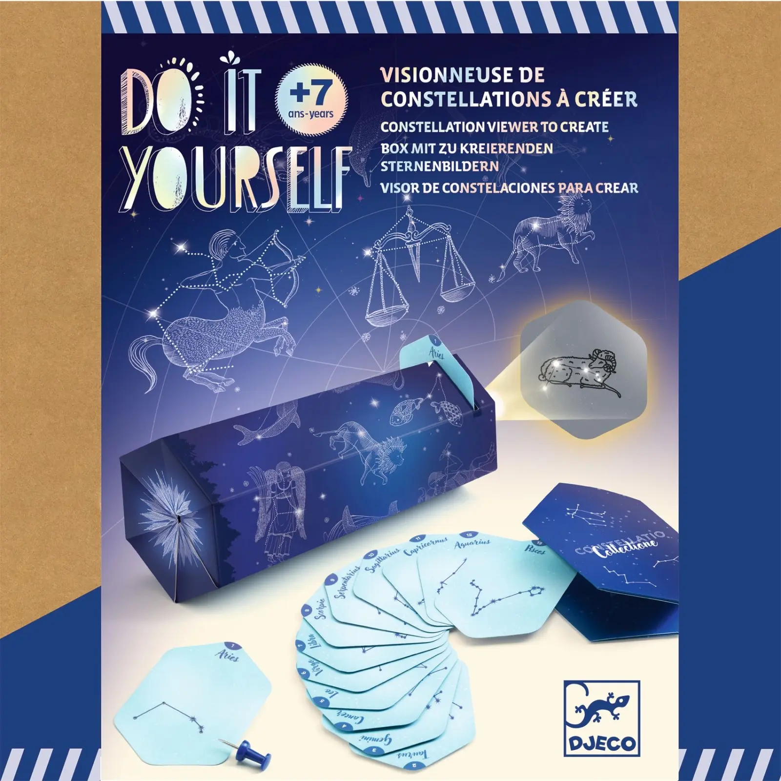 DIY Promítačka souhvězdí