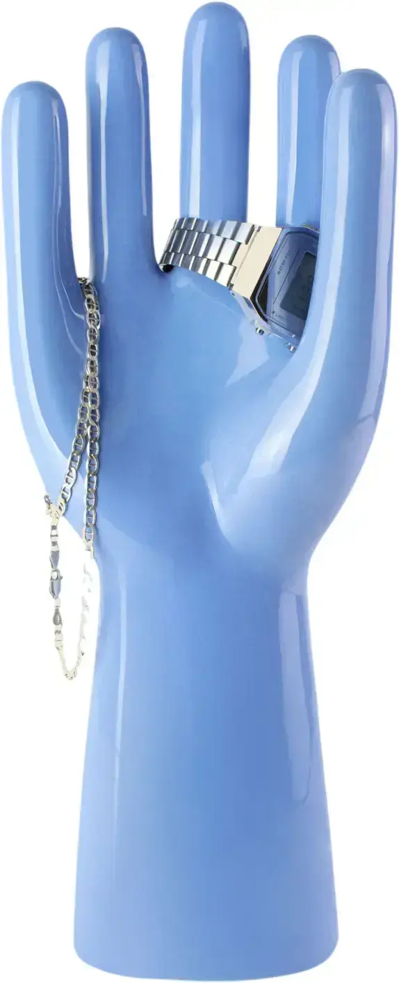 Stojan na šperky Donkey Arts of Parts hand large - blue uni