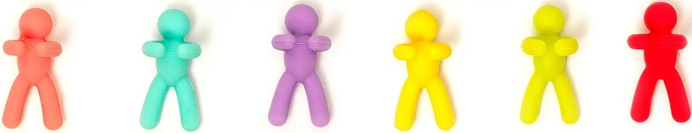 Značítka na skleničky Legami Drink markers - over the top