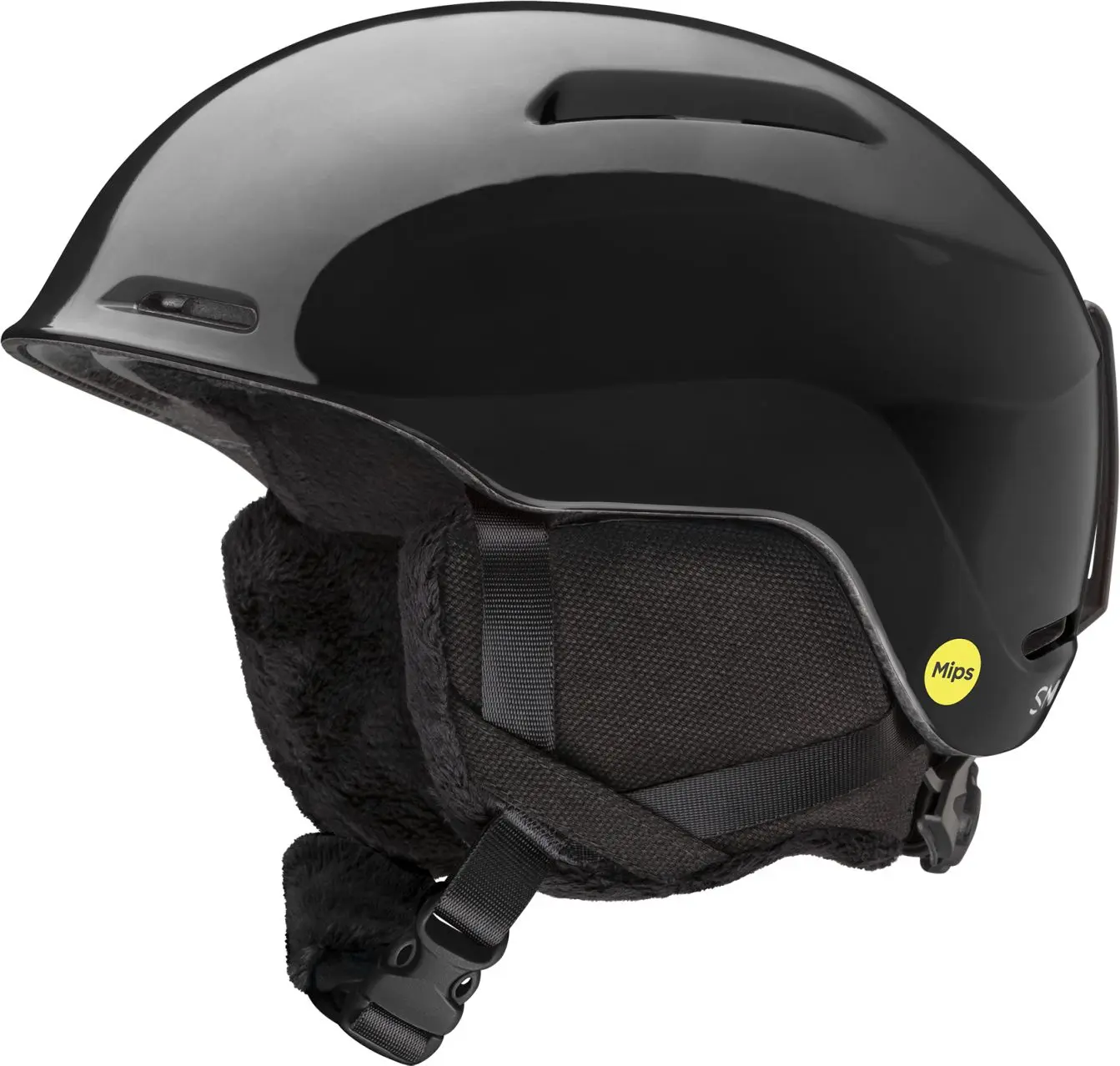 Dětská lyžařská helma Smith Glide Jr. MIPS - Black 55-59