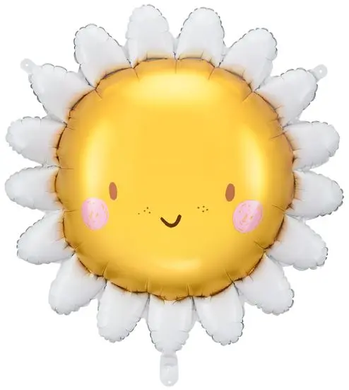 Fóliový balónek Party Deco Foil balloon Sun 70 cm uni