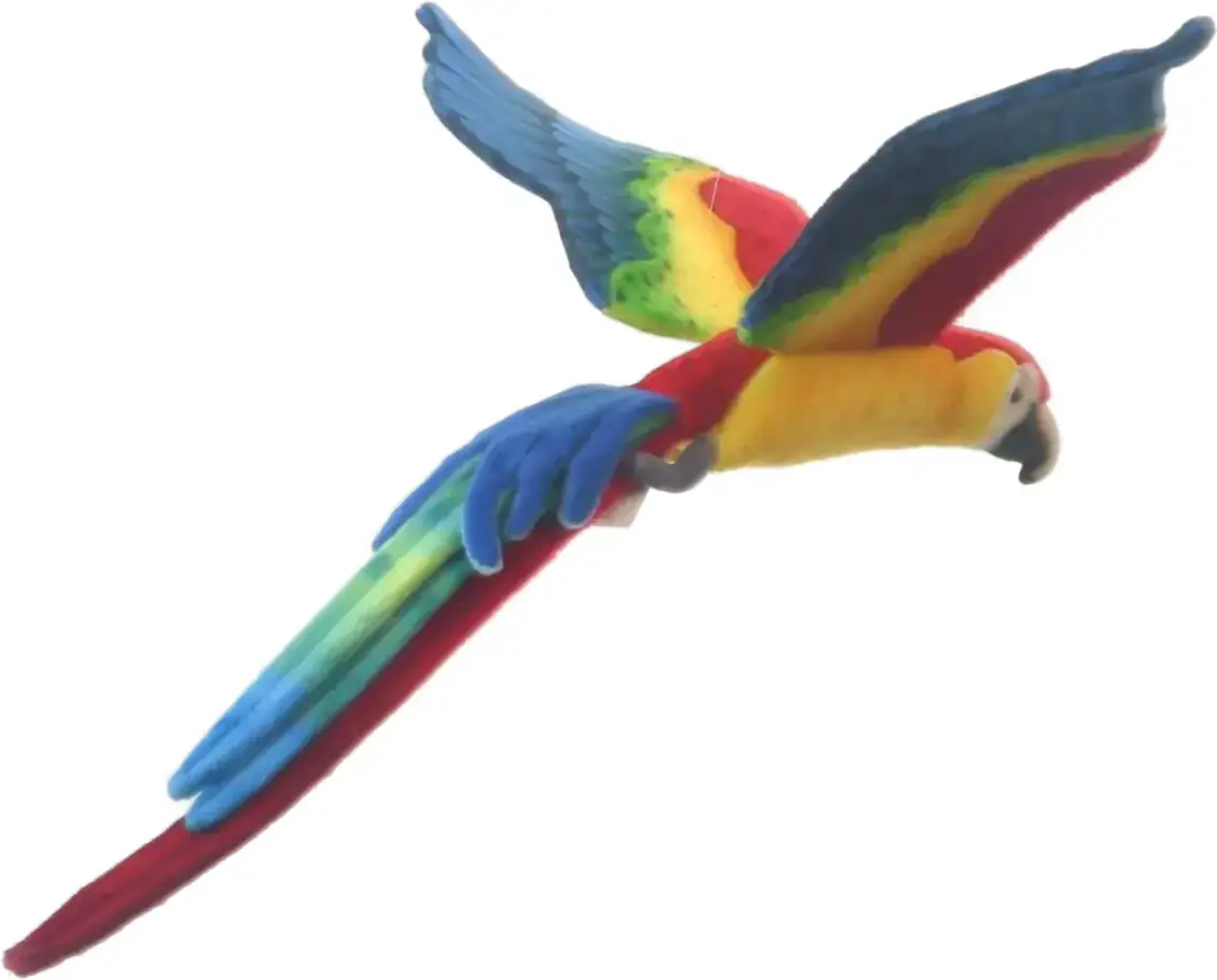 Dětská plyšová hračka Hansa Creation - Ara arakanga 56 cm uni