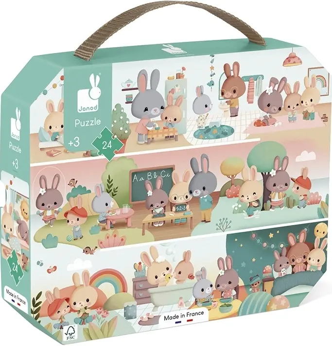 Môj deň v kufríku,Môj deň v kufríku - puzzle z kategorie Maxi dieliky