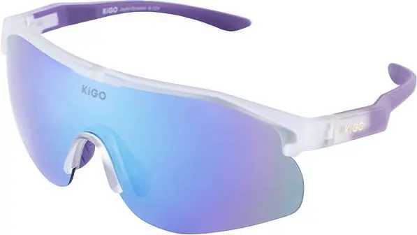 Dětské sluneční brýle KiGo Joyful Dynamic - Transparent Purple 6-12 uni