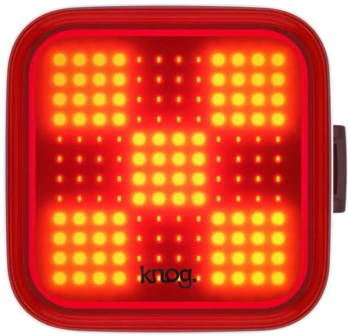 Zadní blikačka Knog Blinder Mob Grid – black uni