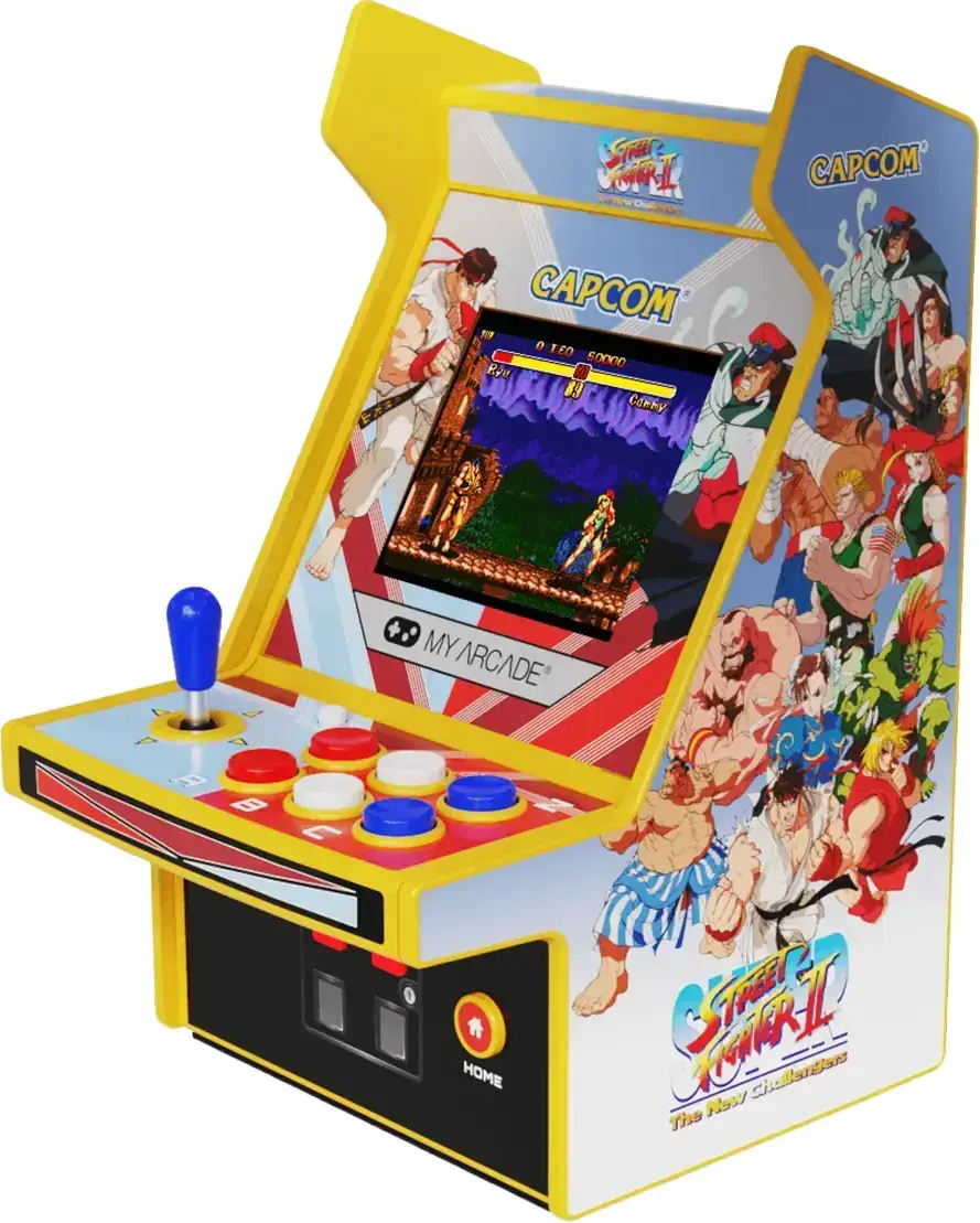 Retro herní automat My Arcade Street Fighter II Micro Player (2 hry v 1) uni