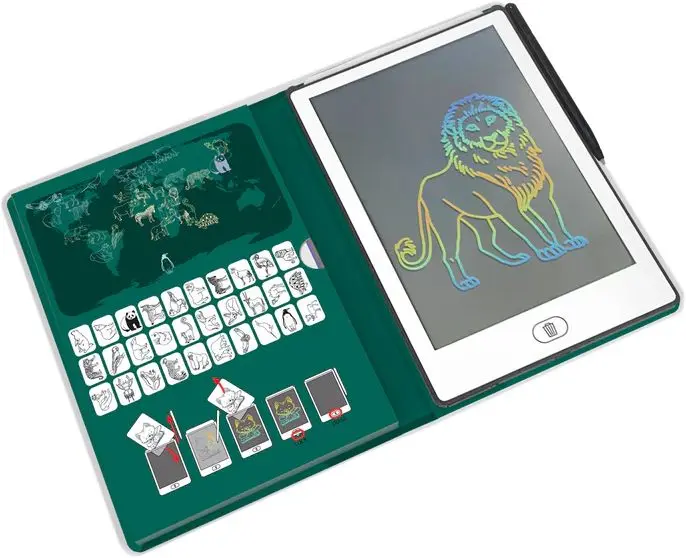 Kreslicí tablet Kidydraw Mini mini Kidywolf Kidydraw Mini - Animals around the world uni