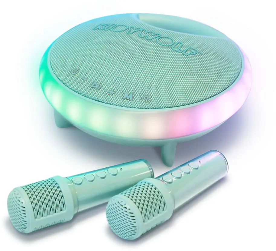 Přenosné karaoke Kidywolf Kidykaraoke - Green uni