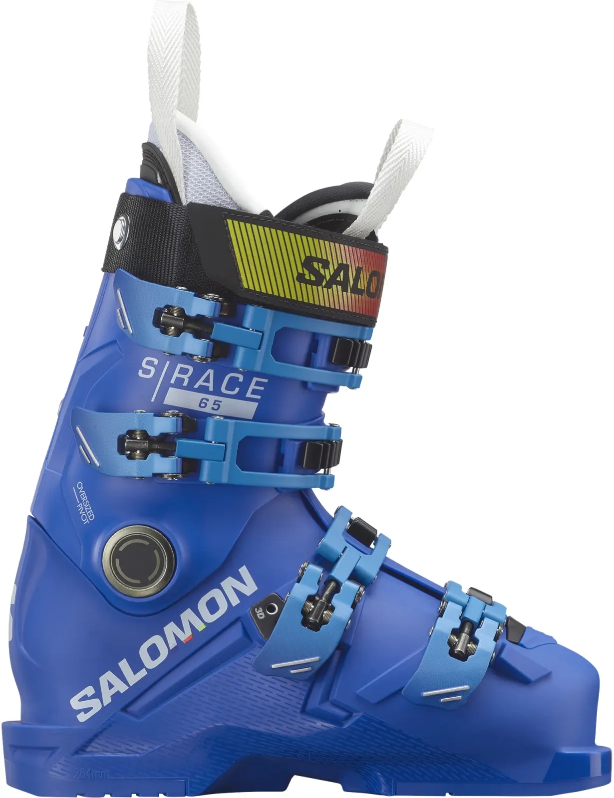 Dětské lyžařské boty Salomon S/Race 65 - Race Blue / White / Process Blue 25/25.5