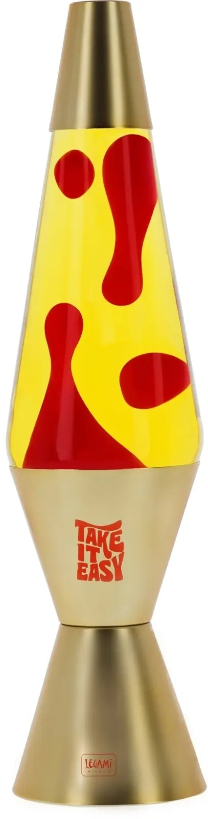 Lávová lampa Legami Magmastic! - Lava Lamp - Gold uni