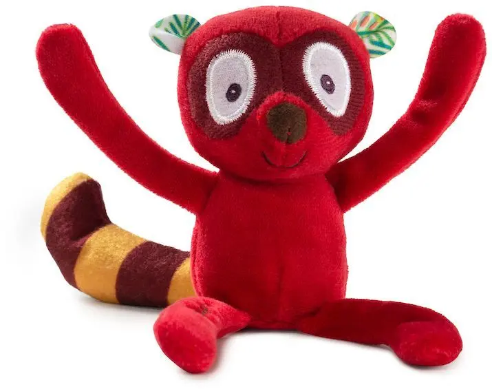 Malá plyšová hračka Lilliputiens - lemur Georges uni