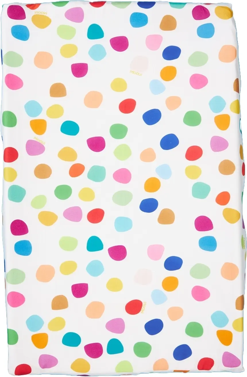 Potah na přebalovací podložku Mooui - Fun dots uni