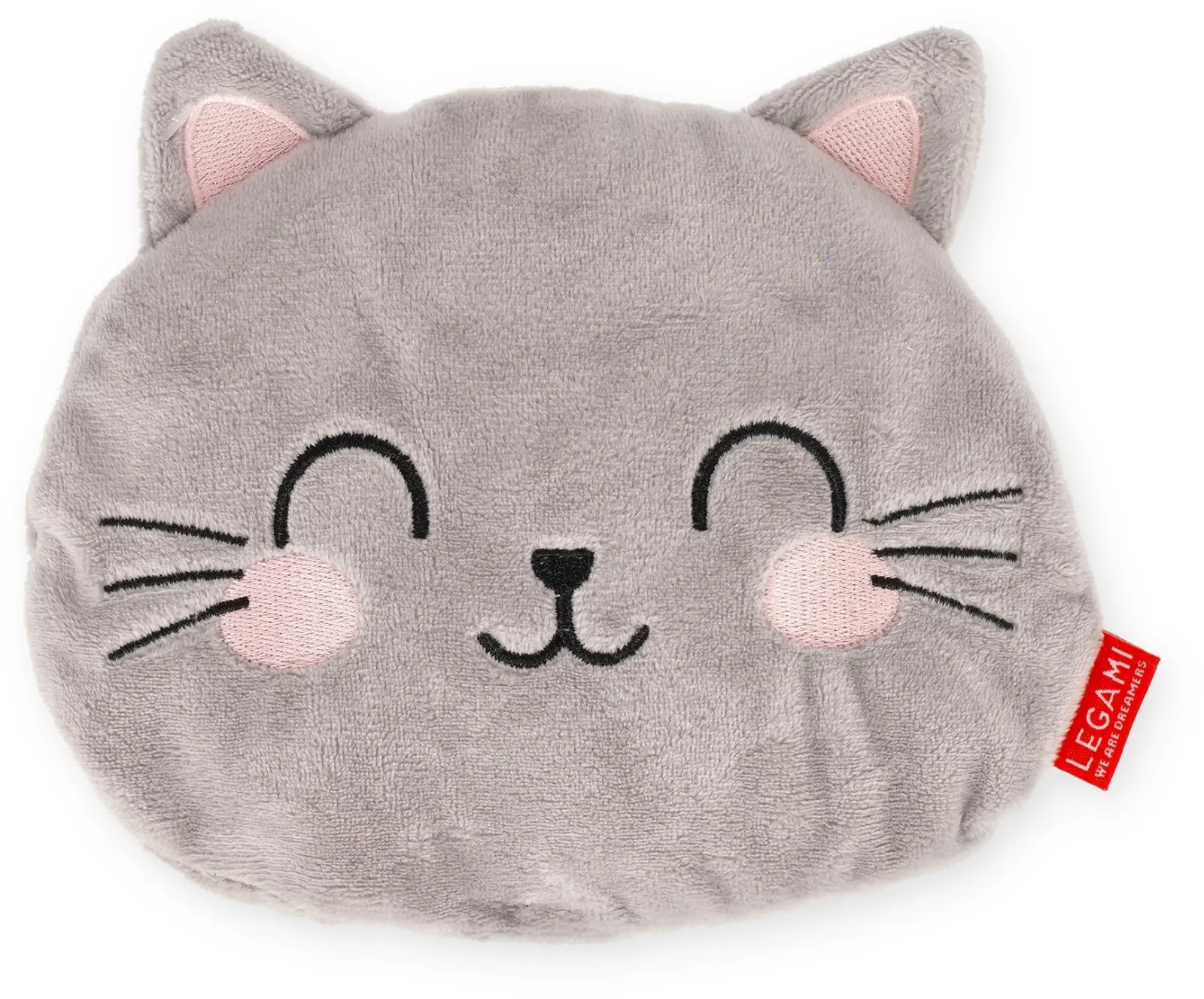 Mini nahřívací polštářek Legami Heat Pack With Linseed - Warm Cuddles - Kitty uni