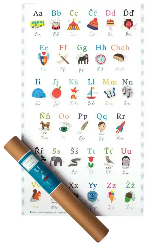 Poketo Plakát ABC uni