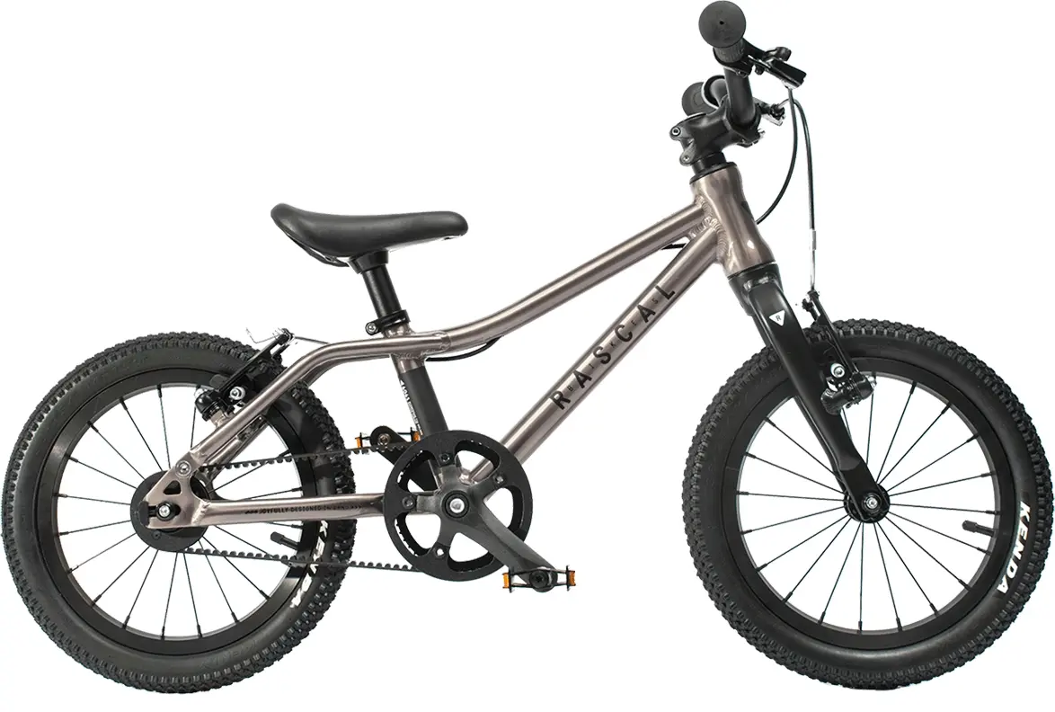 Dětské kolo Rascal 14"- titan uni