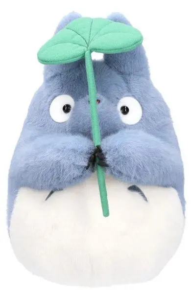 Plyšová hračka Maison Ghibli - Můj soused Totoro modrý pod listem 28.5 cm uni