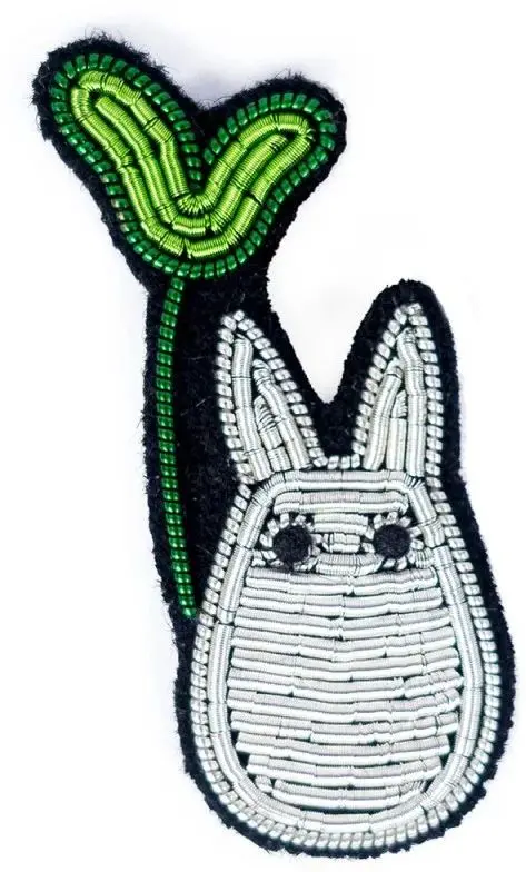 Vyšívaná Chantilly brož Maison Ghibli - Malé Totoro uni