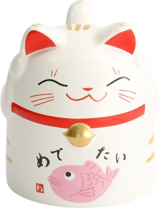 Hrneček v dárkovém balení Tokyo Design Studio - Kawaii Lucky Cat Pink uni