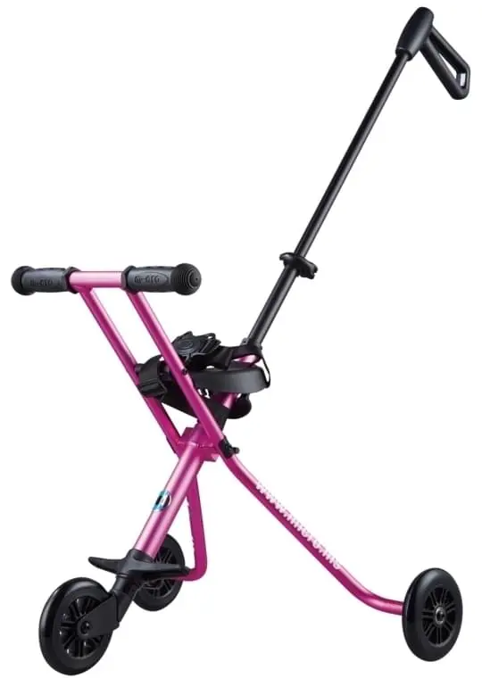 Dětské skládací vozítko Micro Trike Deluxe Pink uni