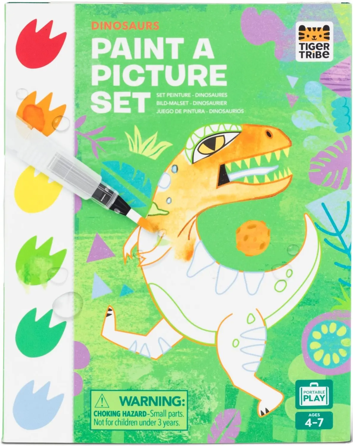 Tiger Tribe Paint A Picture Set - Dinosaurs