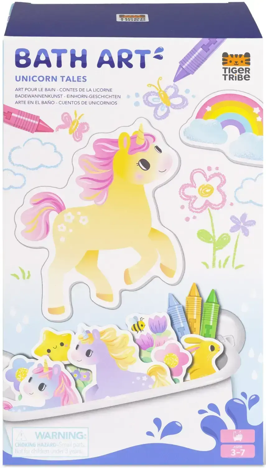 Hračka do vany Tiger Tribe Bath Art - Unicorn Tales uni