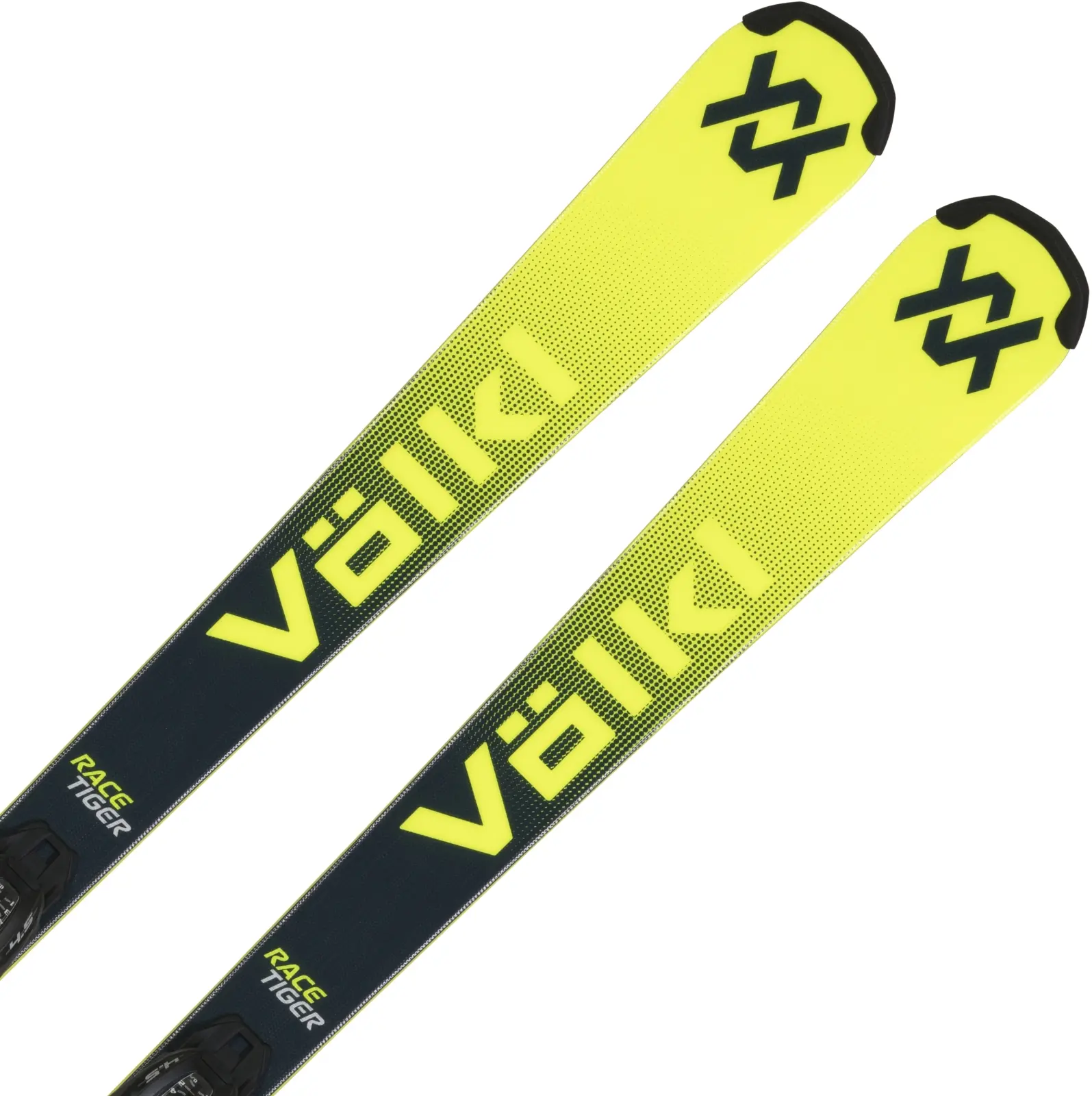 Dětské sjezdové lyže Völkl Racetiger Jr Pro + 7.0 vMotion Jr 160