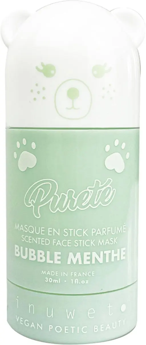 Jílová pleťová maska Inuwet CLAY FACE MASK STICK - Detox uni