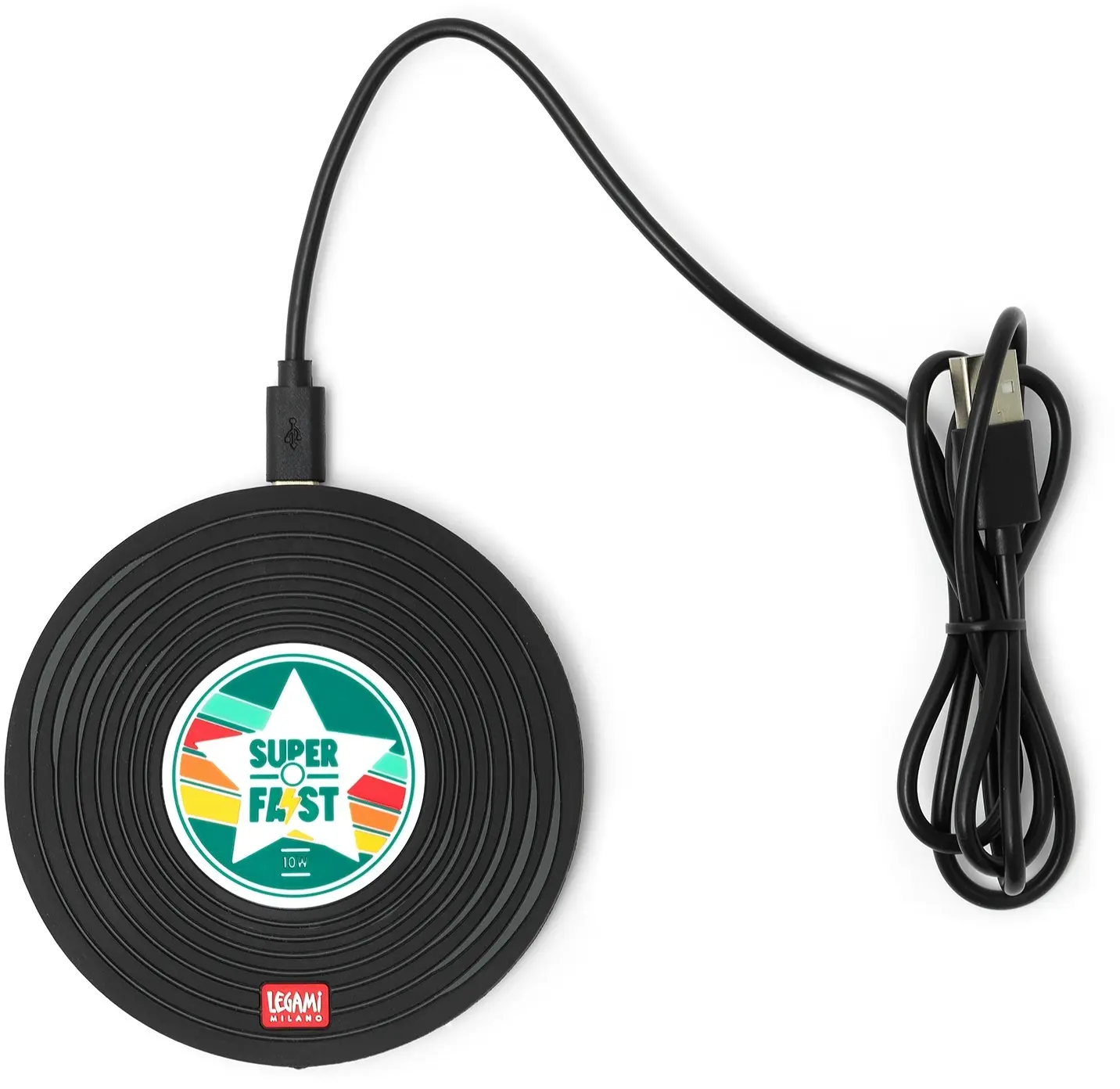 Bezdrátová nabíječka Legami Super Fast - Wireless Charger - Vinyl uni