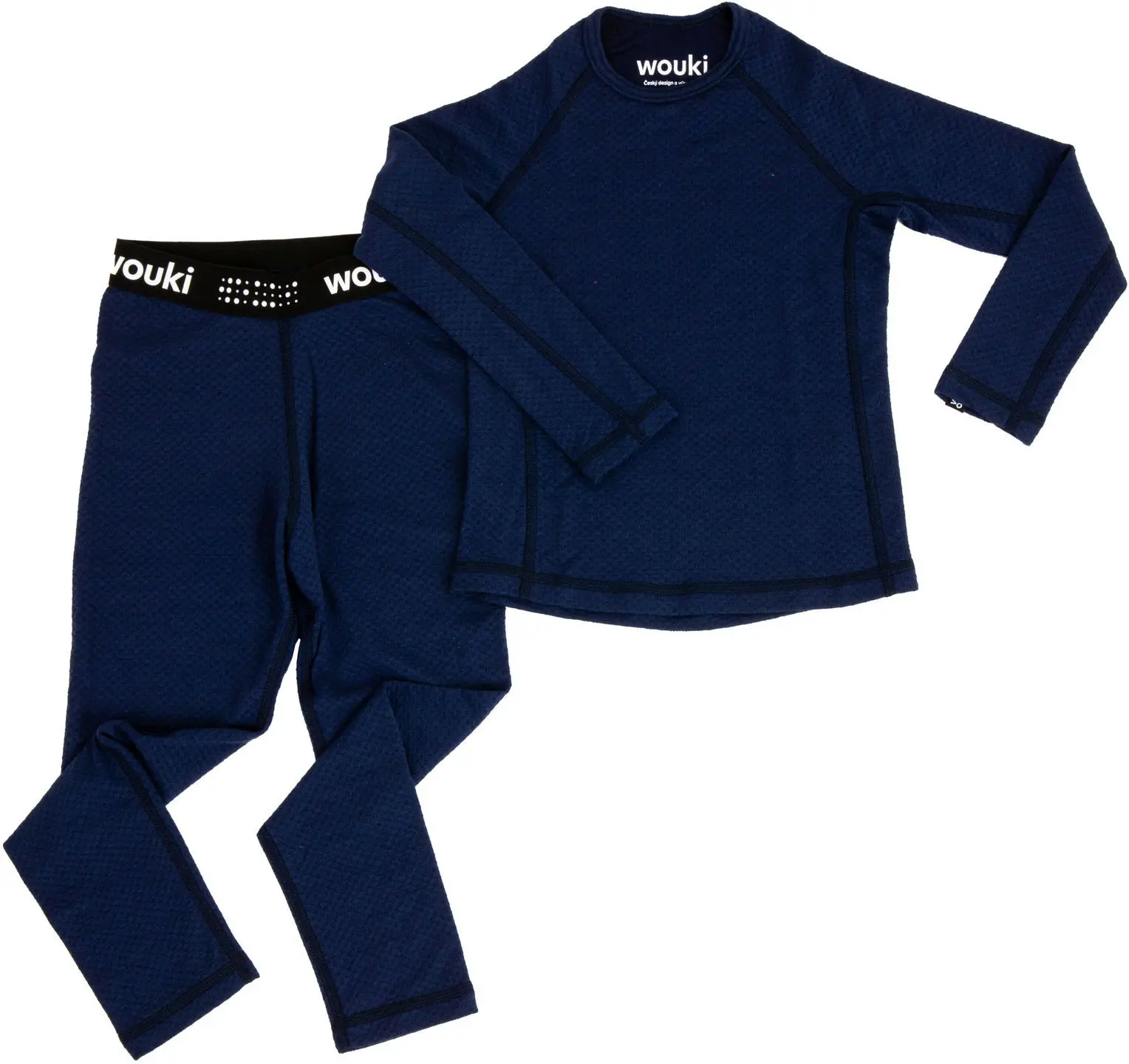 Dětské funkční prádlo Wouki Mauga - Twilight blue 110