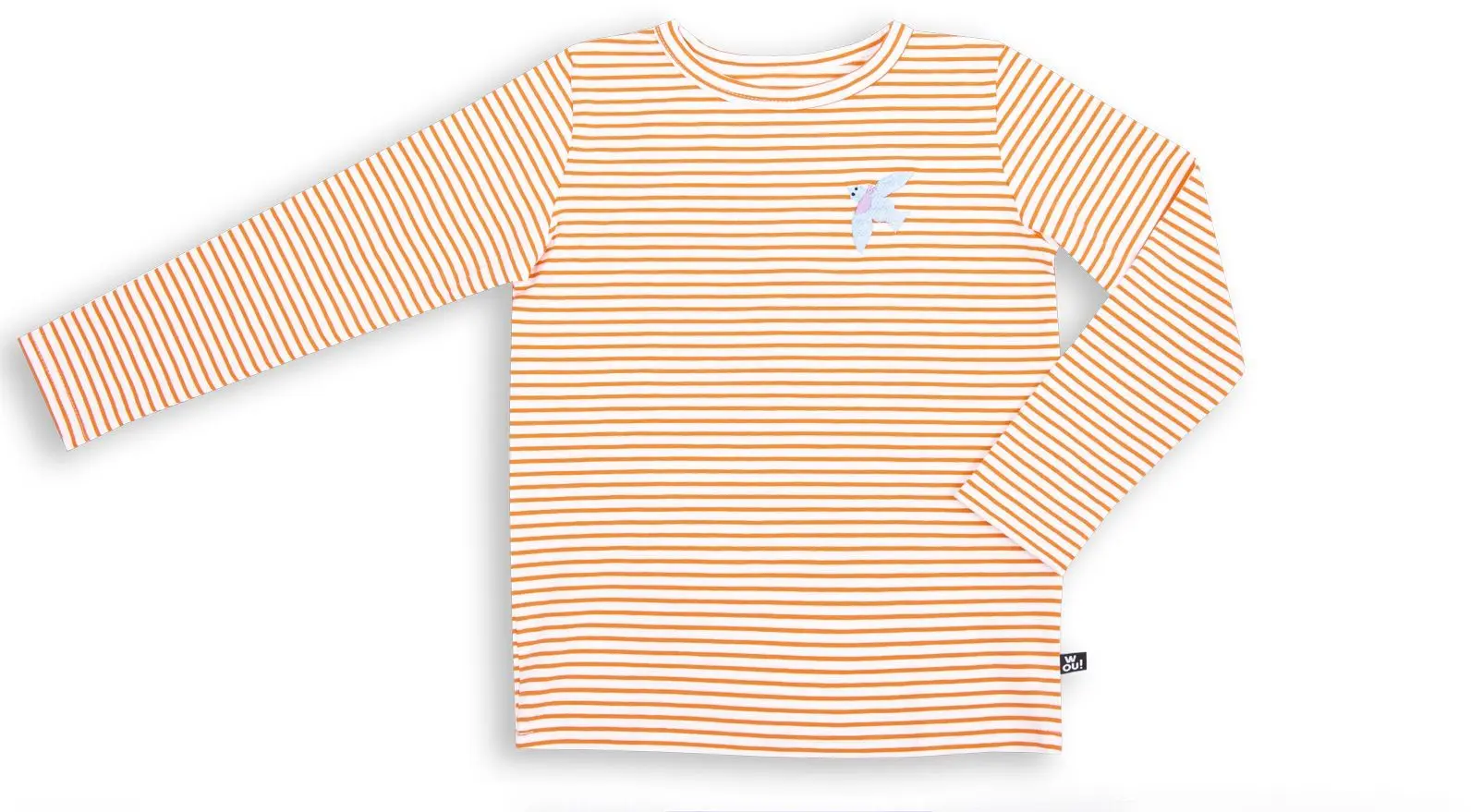 Dětské triko Wouki Kiku - Blazing orange 98