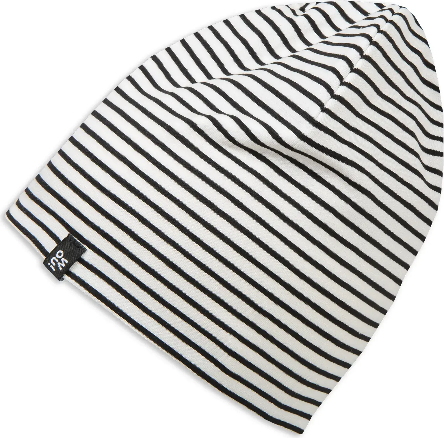 Dětská čepice Wouki Rori - Black Stripes S/M