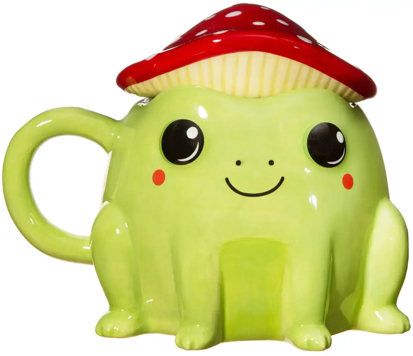 Hrnek Sass and Belle Fergus Frog Mug with Mushroom Lid uni
