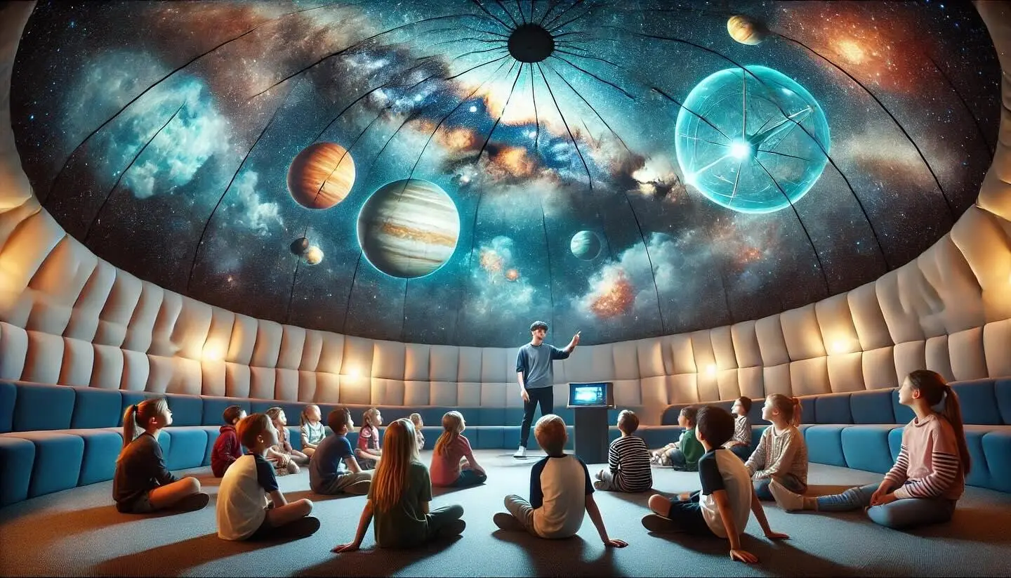 Mobilní planetárium u Vás - nezapomenutelné narozeniny