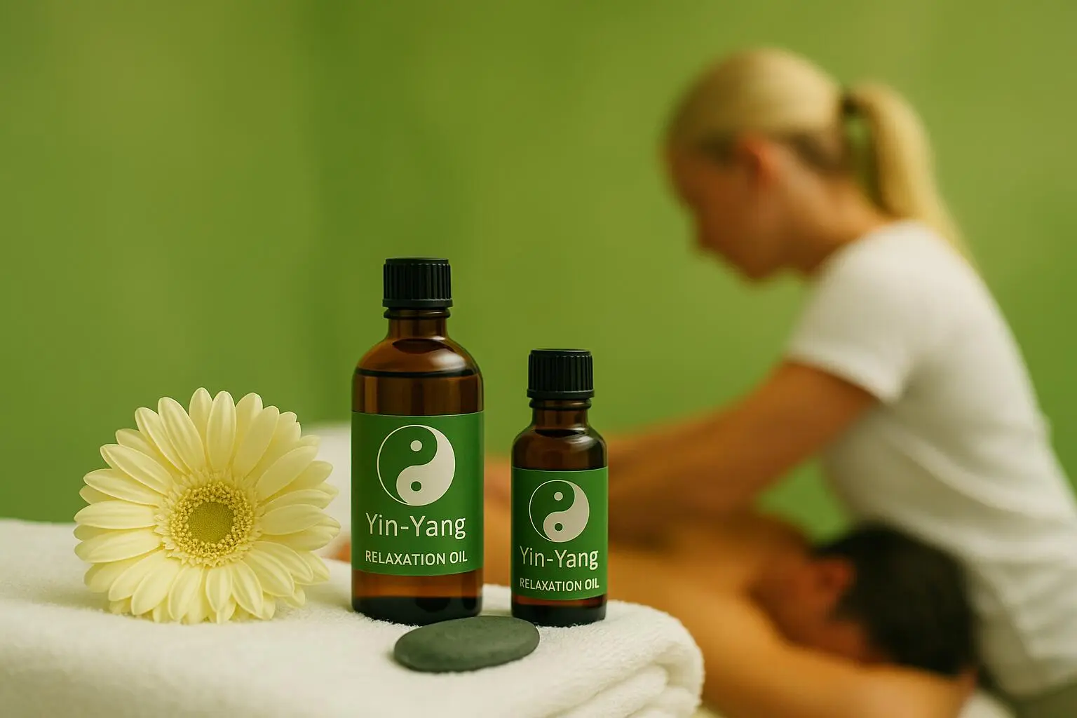 Relaxační masáž s Yin-Yang oleji - Vůně, dotek a klid pro tělo i duši