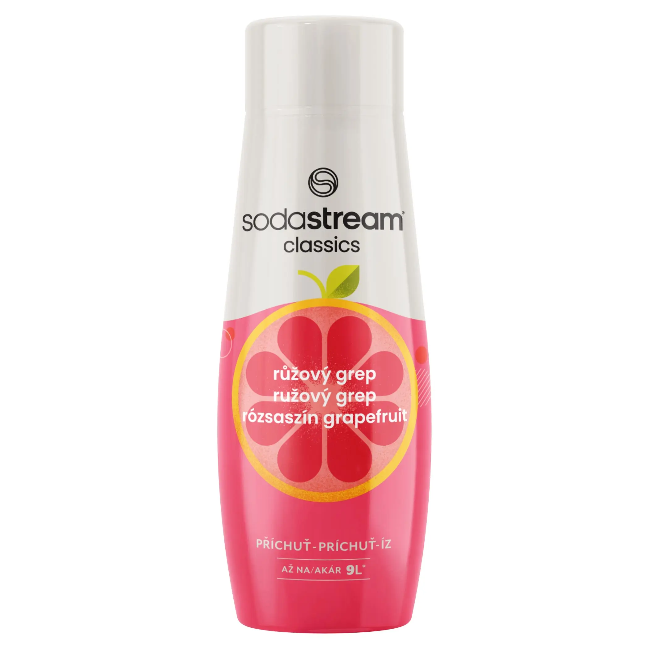 SodaStream Sirup příchuť RŮŽOVÝ GREP 440ml NEW