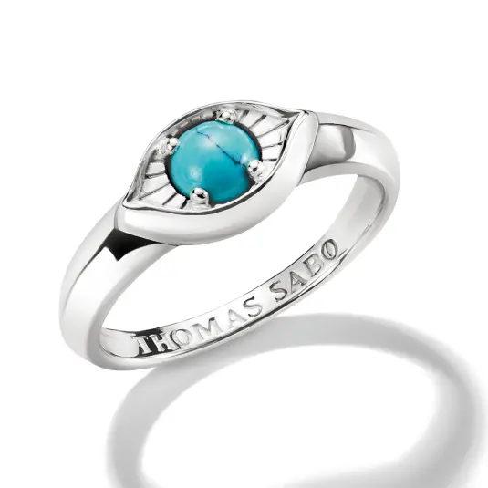THOMAS SABO prsten Eye Ring Turquoise prsten TR2527-404-17