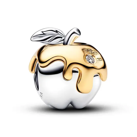 PANDORA Disney pozlacený korálek Otrávené jablko přívěšek 764384C01
