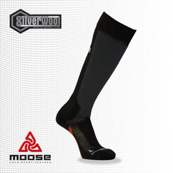 SKIALP skialpinistické podkolenky Moose Černá M 1 pár