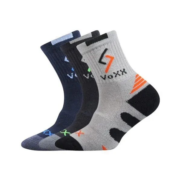 TRONIC dětské froté ponožky Voxx Kluk 35-38 3 páry