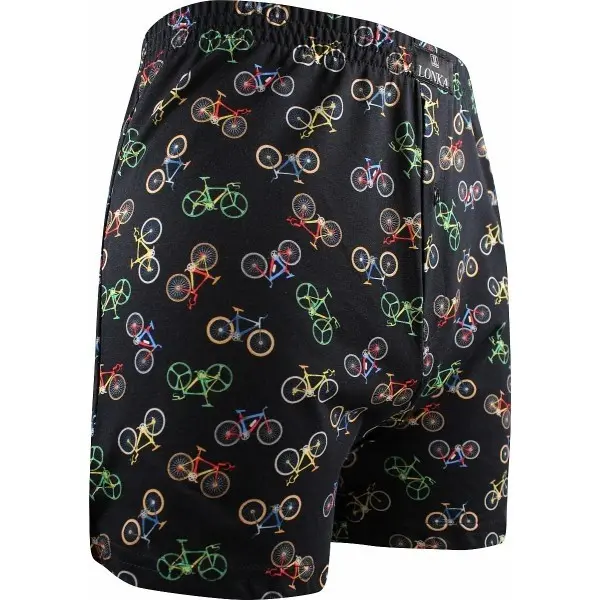 KARLOS pánské bavlněné trenýrky Lonka - BIKE Černá XXL 1 kus