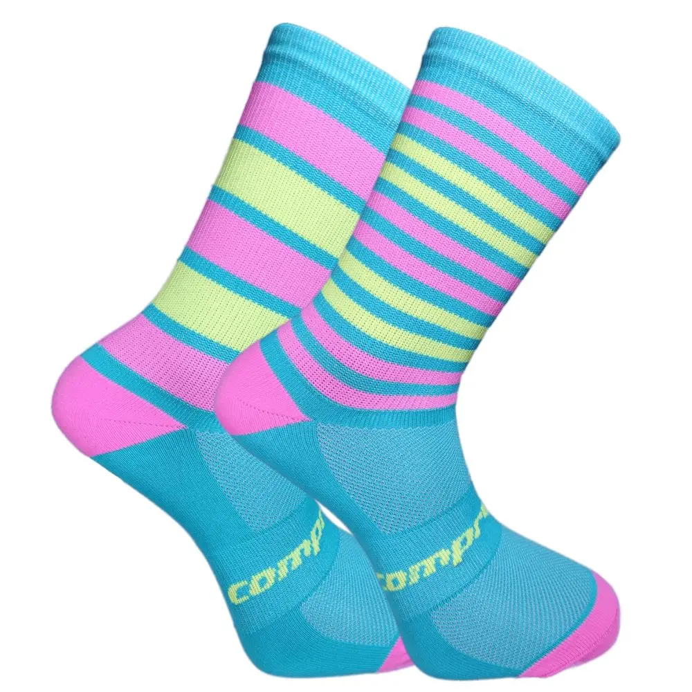 CSX-DOUBLE STRIPY funkční kompresní ponožky COMPRESSOX