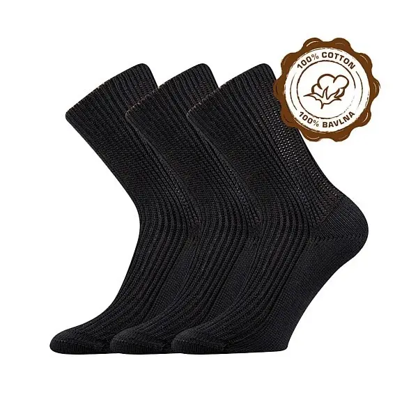 Boma® Ponožky Boma Pepina - černá Velikost: 41-42 (27-28)