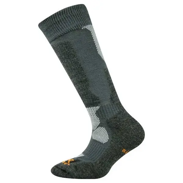 VOXX Podkolenky dětské thermo ETREXÍK sportovní TMAVĚ ŠEDÉ 30-34 104398