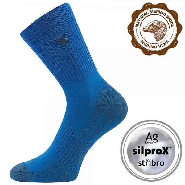 VOXX Ponožky sportovní z merino TWARIX s ionty stříbra TYRKYS 43-46 119368