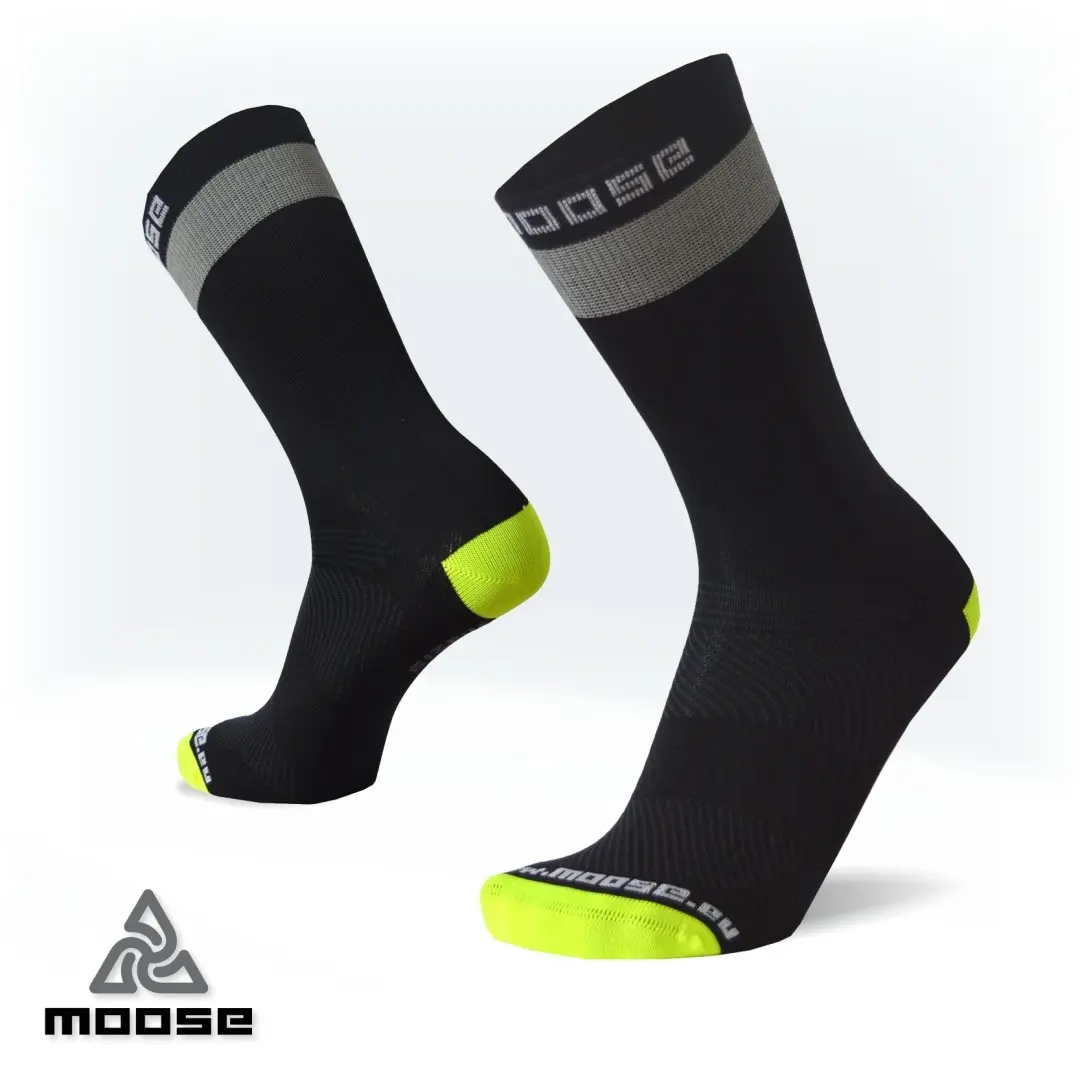RACE REFLEX cyklistické reflexní ponožky Moose