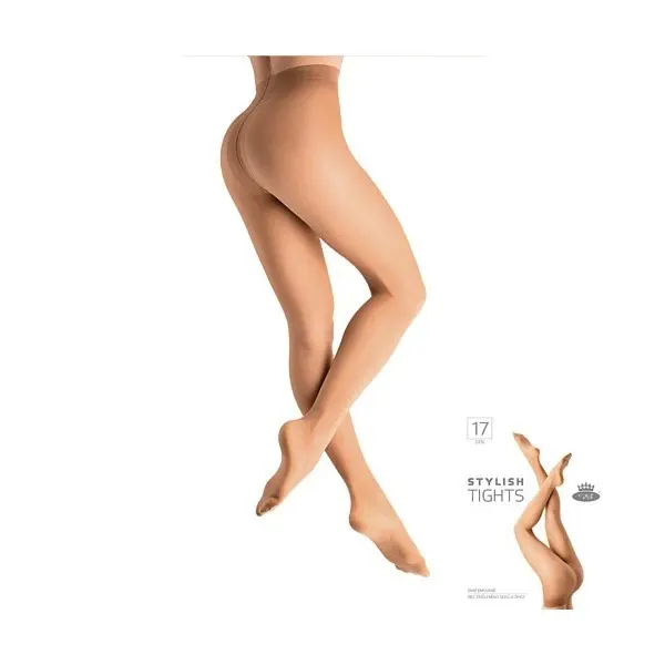 STYLISH tights 17 DEN punčochové kalhoty Lady B opal L