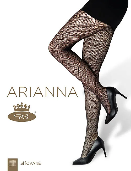 ARIANNA síťované punčochové kalhoty Lady B S / M