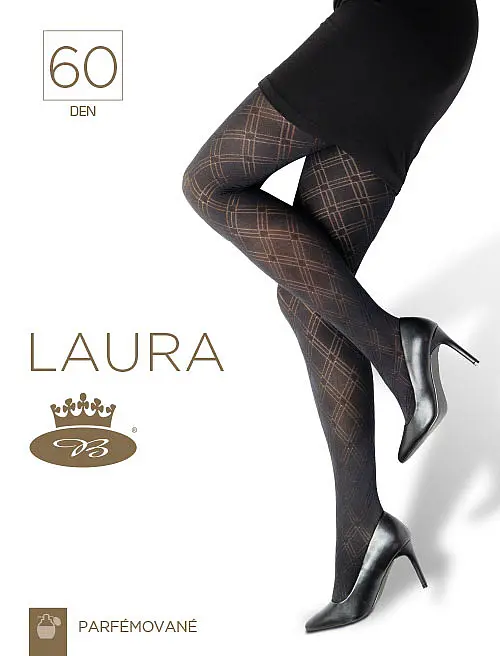LAURA 60 DEN punčochové kalhoty Lady B S