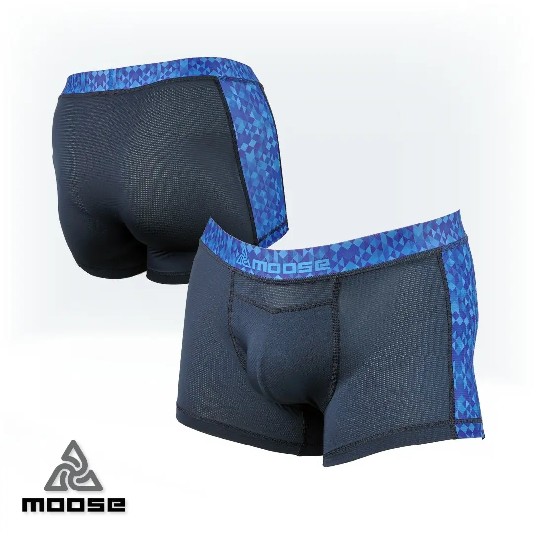 TABIT BOXER MEN pánské rychleschnoucí funkční boxerky Moose Modrá XL 1 kus